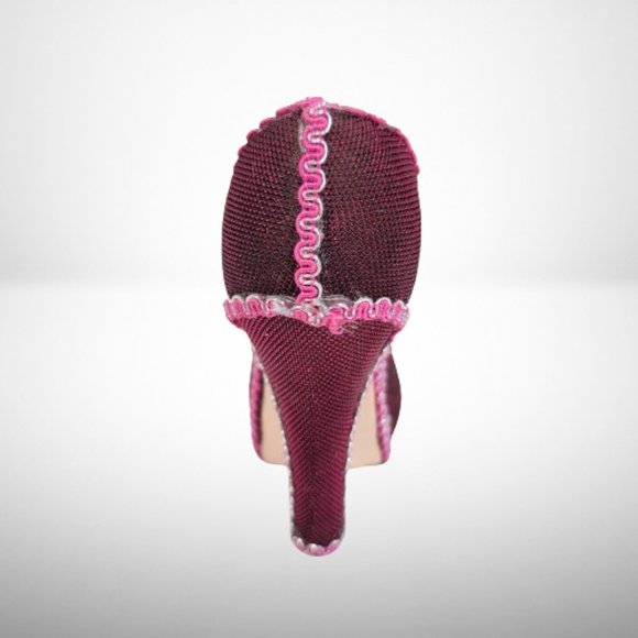 SHOW DISPLAY FOR RINGS IN DARK FUCHSIA COLOR - Picture 3 of 4